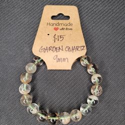 9mm Garden Quartz Bracelet