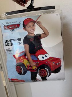 Costume adjustable Lightning McQueen