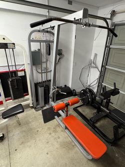Dynamax Pro Lat/Low Row Combo Machine