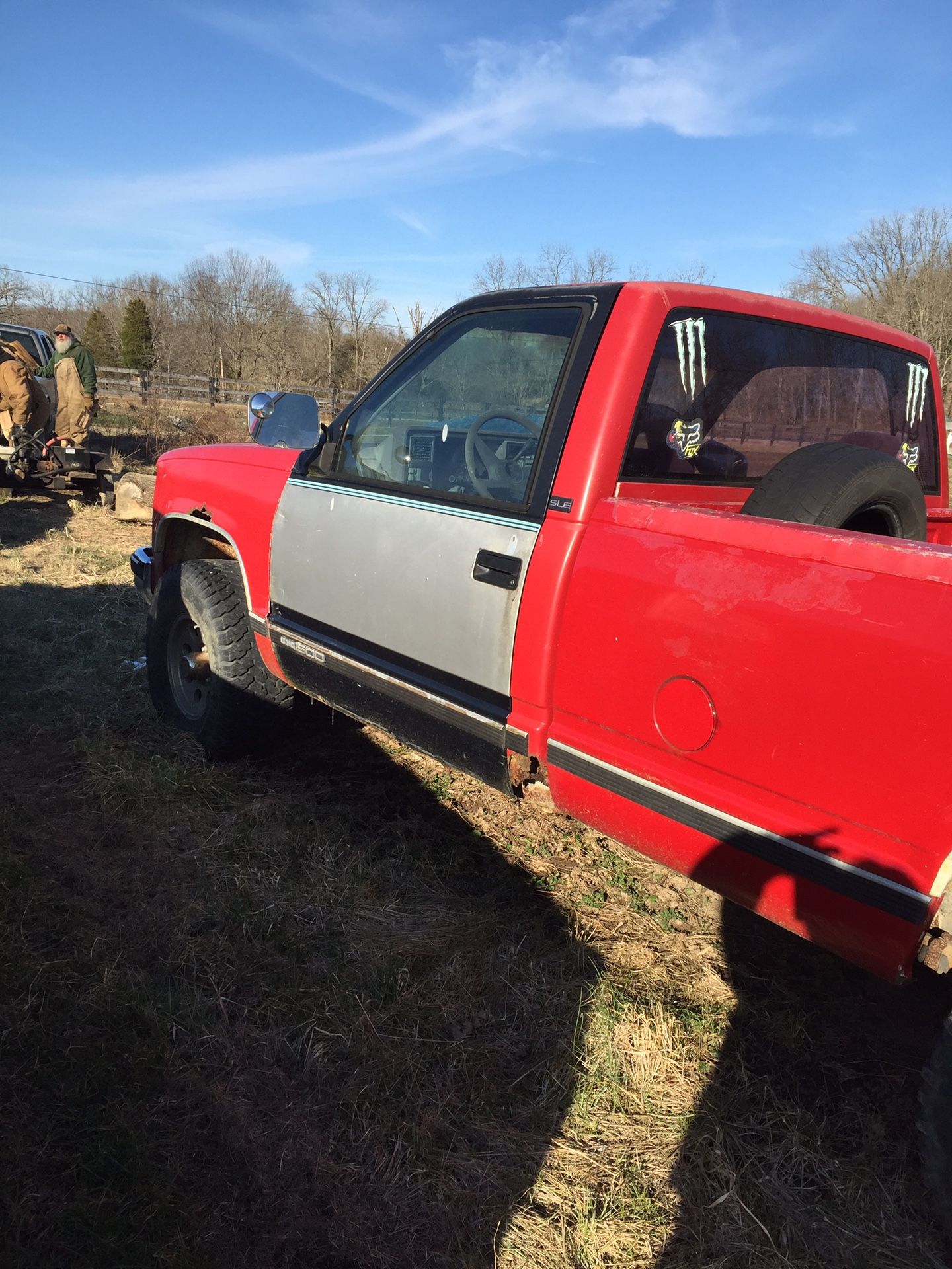 86 GMC parts truck