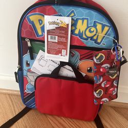 Pokémon Backpack Pencil Case 