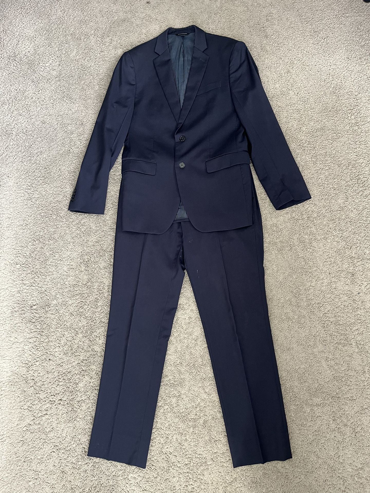 Navy Blue Slim Fit Suit Set, Banana Republic