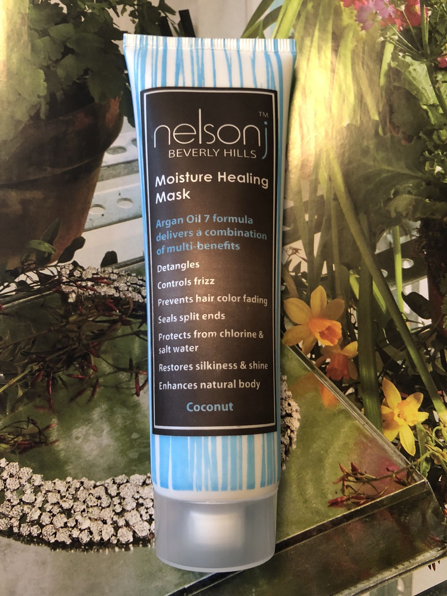 Moisture Healing Hair Mask | Nelson J Beverly Hills | NEW