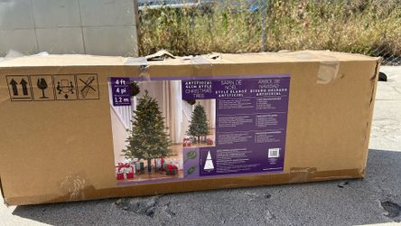 Artificial Slim Christmas Tree