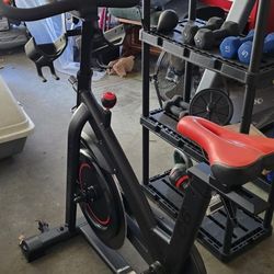 BOWFLEX Indoor Bycle w/dumbells 
