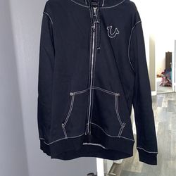 True Religion Jacket Zip Up Size XL