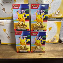 30th Celebration booster bundles