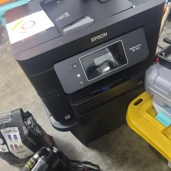 Epson Wf-3733 Printer, Fax,  Scanner, & Copy Machine 