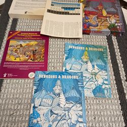 Tsr 1979 Dungeons And Dragons Basic Set Complete 3rd Edition 