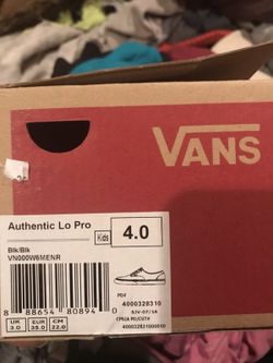 Brand new vans for kids