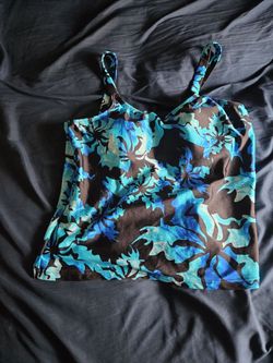 Floral Tankini Swim Top