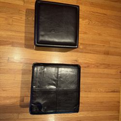 Ottoman Brown Storage 