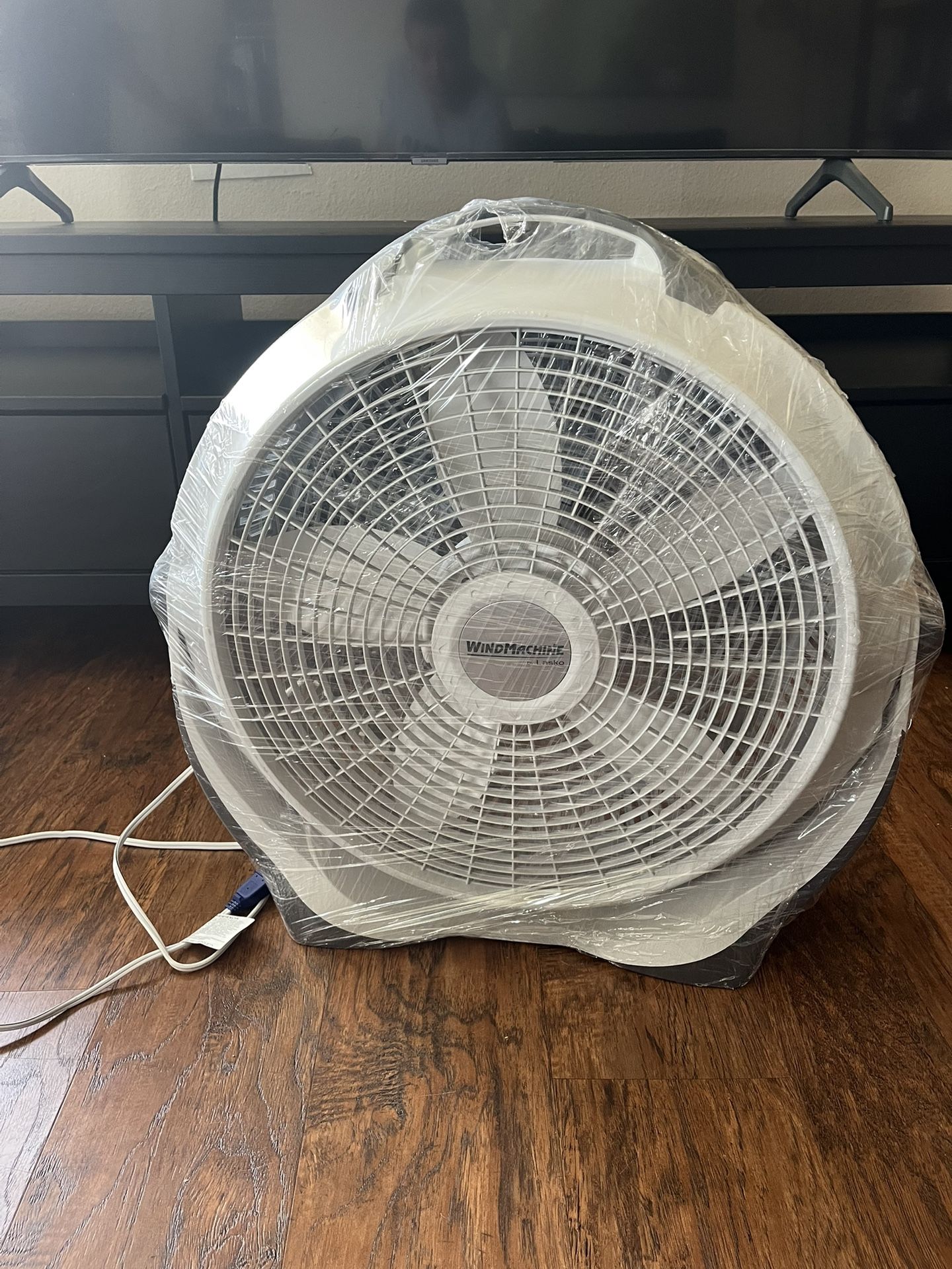 Lasko Wind Machine Fan, Air Circulator Fan with 3 Speeds,