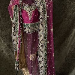 3 Piece Ghagra Choli Dress Set 👗 
