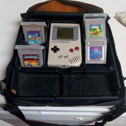 Vintage Game Boy With 4 Games Works Fine Make Offer