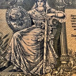 1000 rubles 1919. Banknote of Russia