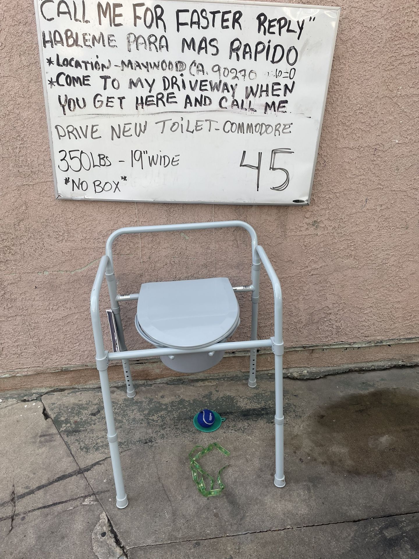 Adult Bedside Toilet Commodore