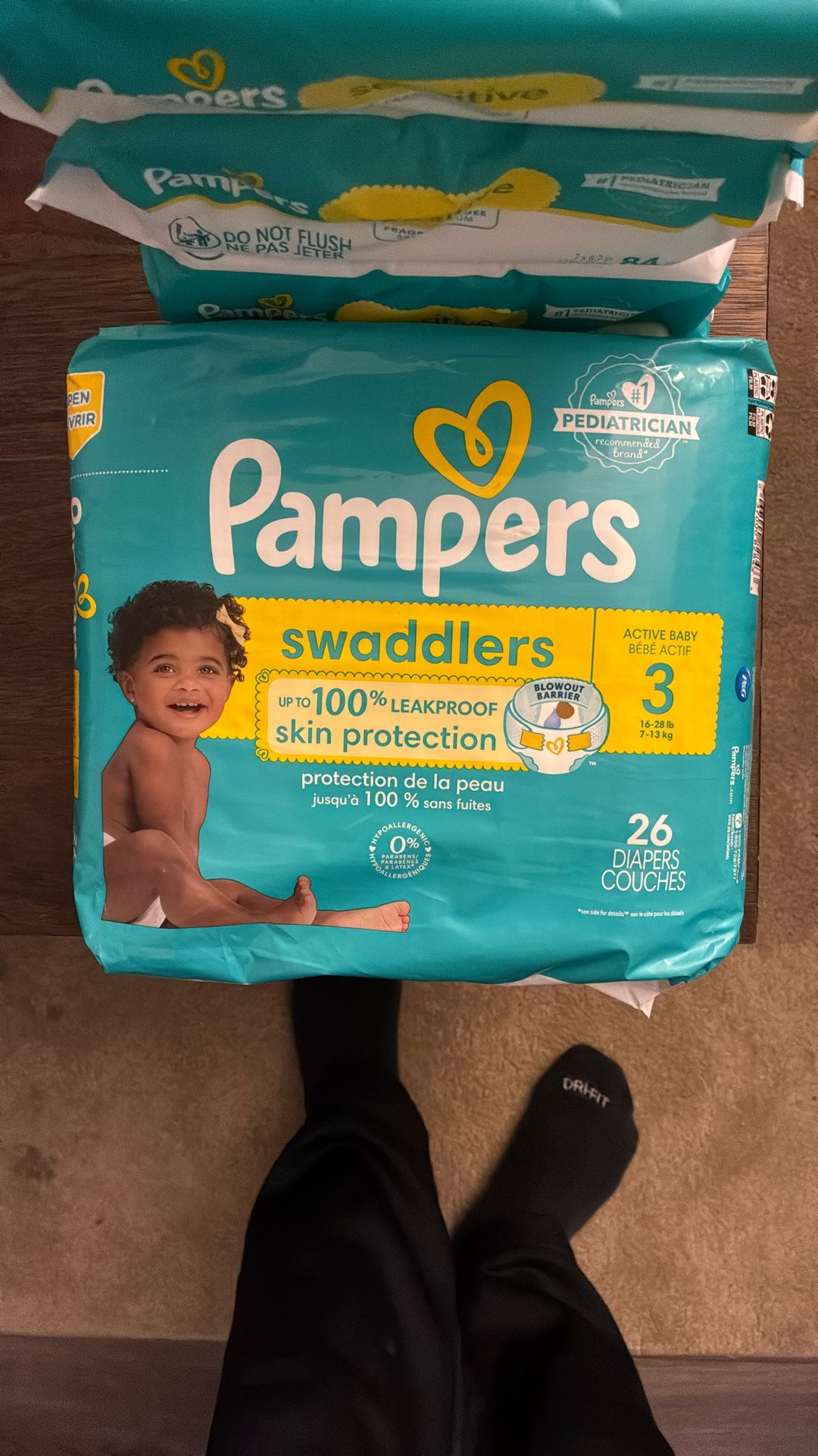 Pampers Diapers And Wipes