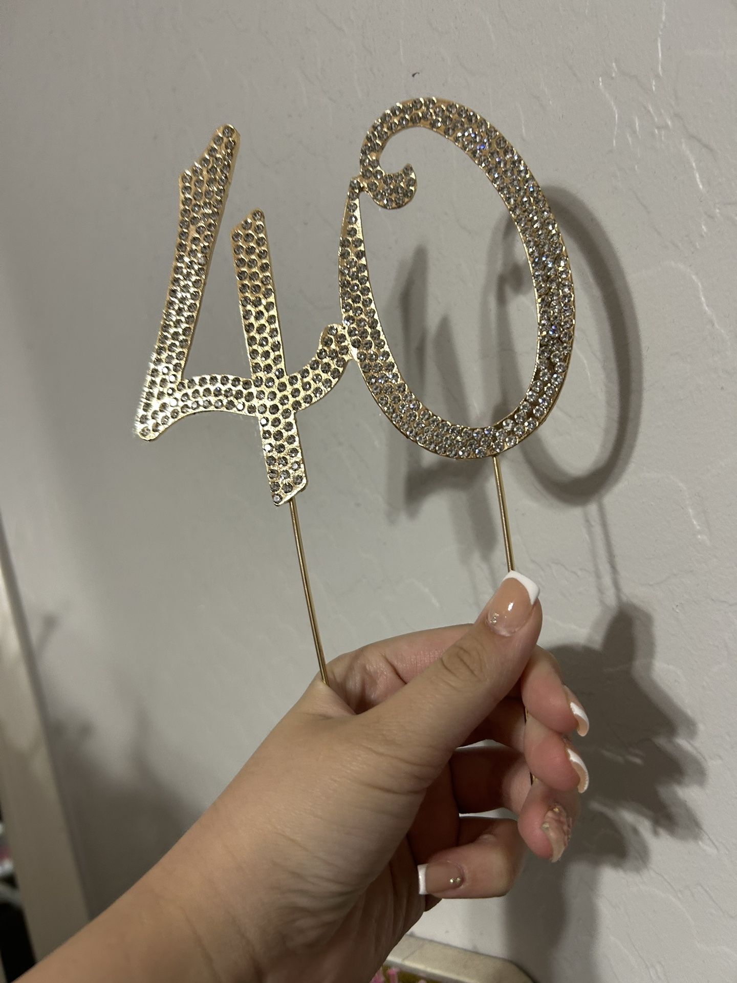 Cake Topper “40”