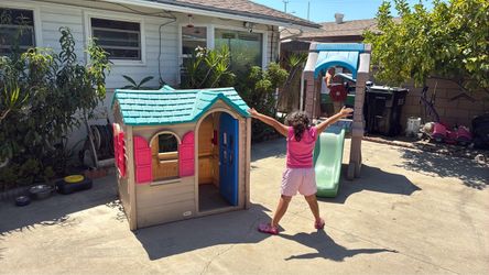 Toddler Play House and Slide
