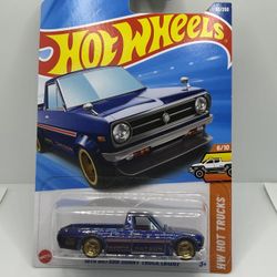 Hot Wheels 2025 Factory Set Super Treasure Hunt #93 1975 Datsun Sunny Truck B120
