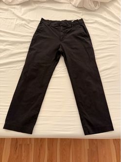 Gap Mid Rise Khakis, Black