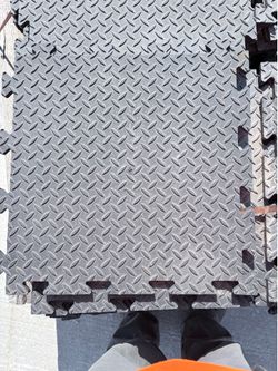 Gym floor tiles