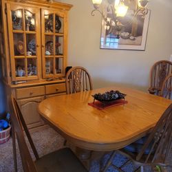 Oak Dining Set