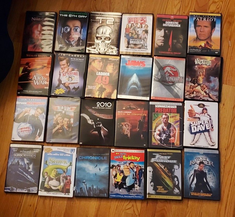 DVD Movies 70 Discs