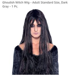 Costume Ghoulish Witch wig