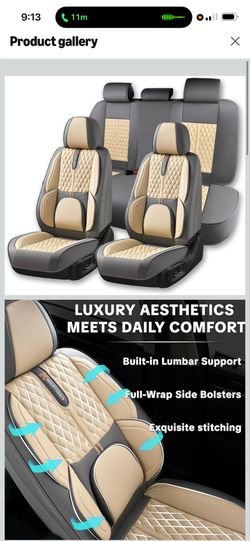 Egamige 2023-2026 car seat cover for Honda hr v
