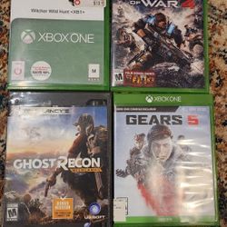 Xbox One 4 Games