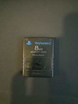 Playstation 2 Memory Card 8mb