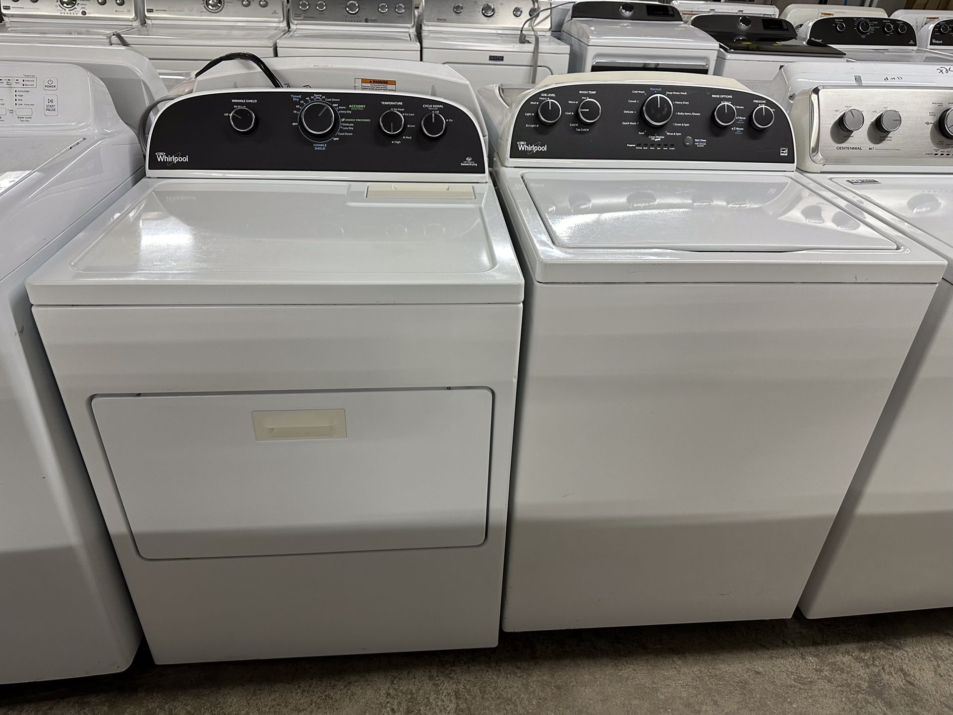 Whirlpool Washer And Dryer Set!!!