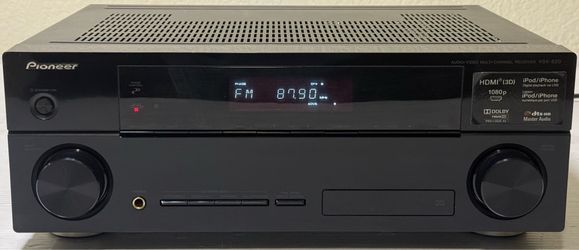 Pioneer VSX-820 K 5.1 Surround 5 HDMI USB AV Receiver - No Remote