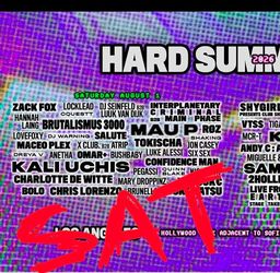 Hard Summer Saturday GA