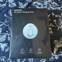 Miniso Wireless Earbud X16 (Purple)