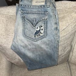 2 Pair Mens Jeans