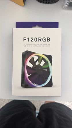 NZXT F120 RGB 120mm PC Fan – New, Unused