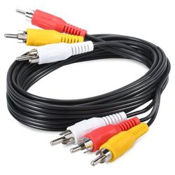 New! Onn Conposite AV Cable 6 Ft.