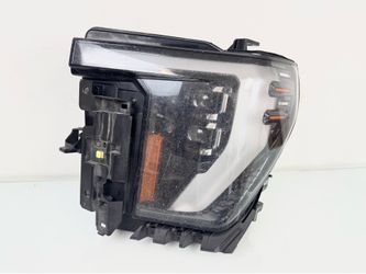 2024-2026 GMC SIERRA 2500 HEADLIGHT DRIVER SIDE FULL LED USED OEM