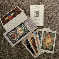 Aleister Crowley Thoth Tarot Deck