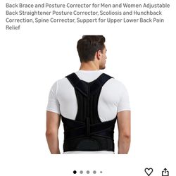 Faja Para Dolor De Espalda Y Corrector De Postura