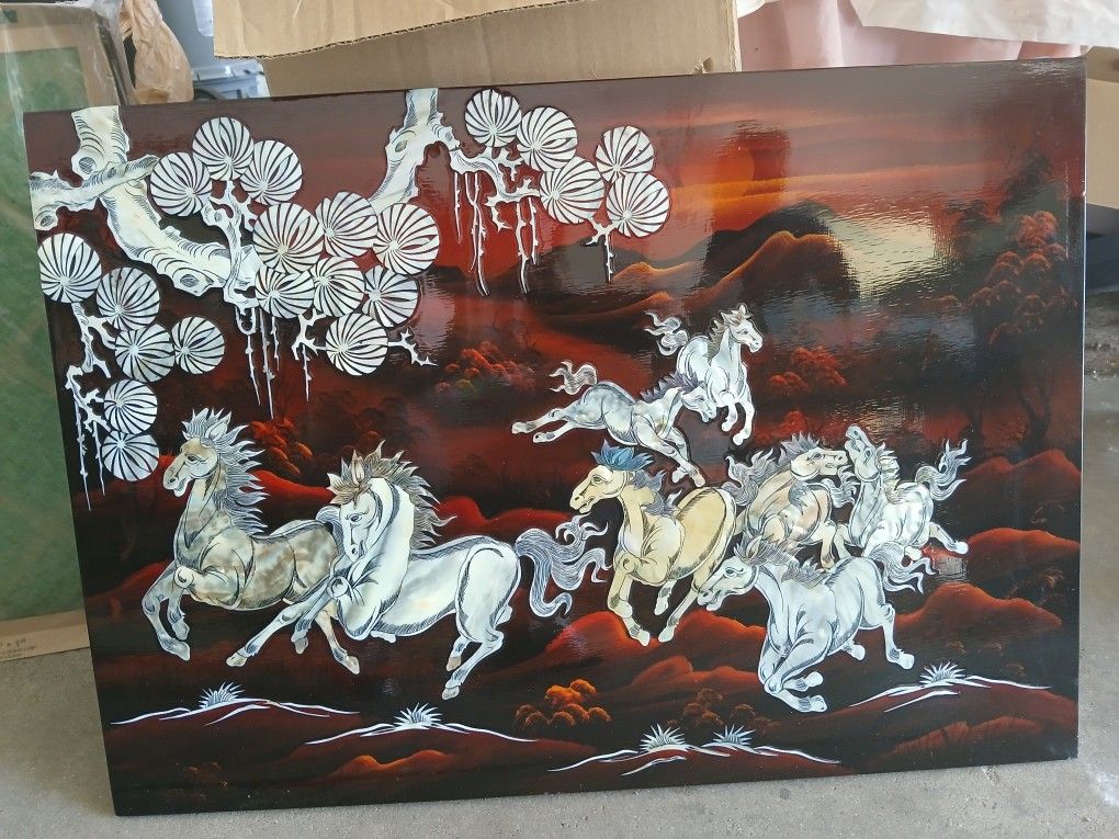 Mother Of Pearl Inlaid artwork