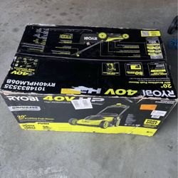 RYOBI 40V HP Brushless 20 in. Cordless Battery Walk Behind Push Lawn Mower (Tool Only)