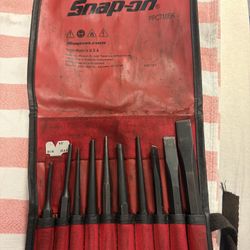 Snap On 11pc punch And Chisel Set