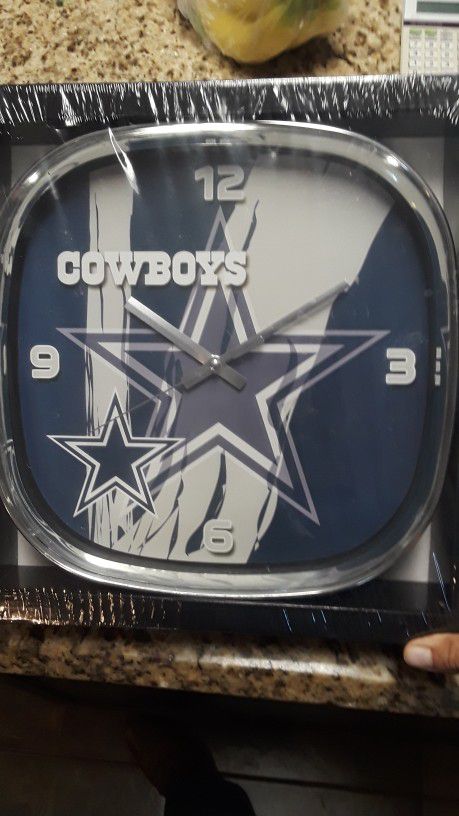 Dallas Cowboys Clock