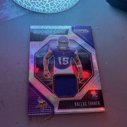 Dallas Turner rc patch prizm
