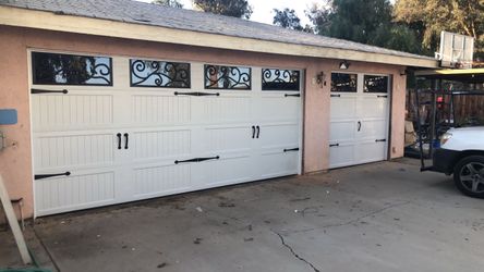 Garage doors