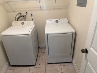 Washer and dryer